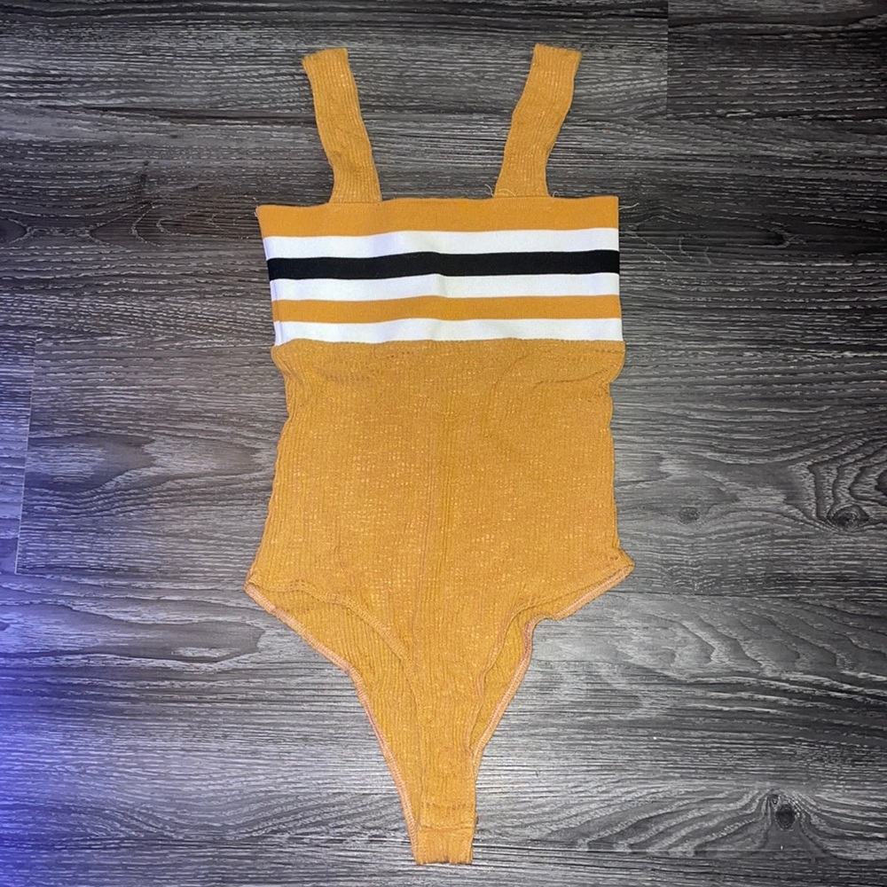 MUSTARD TANK BODYSUIT